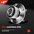 APHB0487 2x Front Wheel Bearing & Hub Assembly
