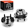 APHB0491 2x Front Wheel Bearing & Hub Assembly