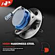 APHB0513 2x Front or Rear Wheel Bearing & Hub Assembly with ABS Sensor