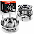 APHB0522 2x Rear Wheel Bearing & Hub Assembly