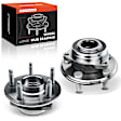 APHB0526 2x Rear Wheel Bearing & Hub Assembly