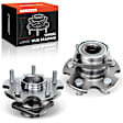 APHB0528 2x Rear Wheel Bearing & Hub Assembly