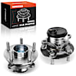 APHB0530 2x Rear Wheel Bearing & Hub Assembly with ABS Sensor