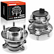 APHB0538 2x Rear Wheel Bearing & Hub Assembly