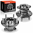 APHB0550 2x Rear Wheel Bearing & Hub Assembly
