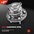 APHB0557 2x Rear Wheel Bearing & Hub Assembly