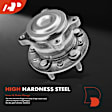 APHB0561 2x Rear Wheel Bearing & Hub Assembly