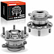 APHB0573 2x Rear Wheel Bearing & Hub Assembly
