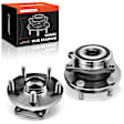 APHB0577 2x Front Wheel Bearing & Hub Assembly