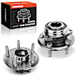 APHB0581 2x Front or Rear Wheel Bearing & Hub Assembly