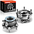 APHB0601 2x Front Wheel Bearing & Hub Assembly