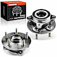 APHB0612 2x Front Wheel Bearing & Hub Assembly