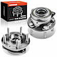 APHB0615 2x Front Wheel Bearing & Hub Assembly