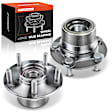 APHB0621 2x Rear Wheel Bearing & Hub Assembly