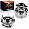APHB0629 2x Rear Wheel Bearing & Hub Assembly