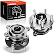 APHB0631 2x Rear Wheel Bearing & Hub Assembly