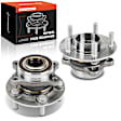 APHB0633 2x Front or Rear Wheel Bearing & Hub Assembly
