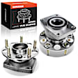 APHB0635 2x Rear Wheel Bearing & Hub Assembly