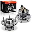 APHB0645 2x Rear Wheel Bearing & Hub Assembly with ABS Sensor