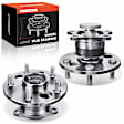 APHB0649 2x Rear Wheel Bearing & Hub Assembly