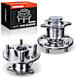 APHB0690 2x Rear Wheel Bearing & Hub Assembly