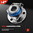 APHB0708 2x Rear Wheel Bearing & Hub Assembly with ABS Sensor