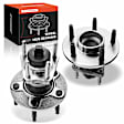 APHB0712 2x Rear Wheel Bearing & Hub Assembly with ABS Sensor