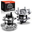 APHB0723 2x Rear Wheel Bearing & Hub Assembly with ABS Sensor