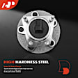 APHB0726 2x Rear Wheel Bearing & Hub Assembly with ABS Sensor