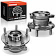 APHB0732 2x Rear Wheel Bearing & Hub Assembly