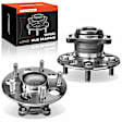 APHB0747 2x Rear Wheel Bearing & Hub Assembly