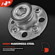 APHB0749 2x Rear Wheel Bearing & Hub Assembly