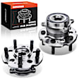 APHB0757 2x Rear Wheel Bearing & Hub Assembly