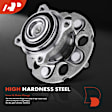 APHB0761 2x Rear Wheel Bearing & Hub Assembly
