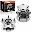 APHB0773 2x Rear Wheel Bearing & Hub Assembly