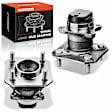 APHB0779 2x Rear Wheel Bearing & Hub Assembly