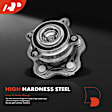 APHB0783 2x Rear Wheel Bearing & Hub Assembly