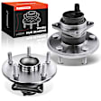 APHB0794 2x Rear Wheel Bearing & Hub Assembly with ABS Sensor