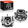APHB0801 2x Rear Wheel Bearing & Hub Assembly