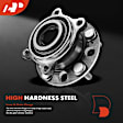 APHB0801 2x Rear Wheel Bearing & Hub Assembly