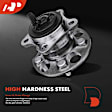 APHB0807 Rear Passenger Wheel Bearing & Hub Assembly with ABS Sensor