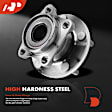APHB0813 2x Rear Wheel Bearing & Hub Assembly