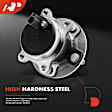APHB0827 2x Rear Wheel Bearing & Hub Assembly with ABS Sensor