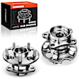APHB0832 2x Rear Wheel Bearing & Hub Assembly