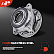APHB0847 2x Front or Rear Wheel Bearing & Hub Assembly