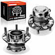 APHB0851 2x Rear Wheel Bearing & Hub Assembly