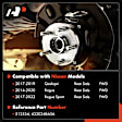 APHB0863 2x Rear Wheel Bearing & Hub Assembly