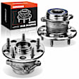 APHB0872 2x Rear Wheel Bearing & Hub Assembly