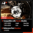 APHB0892 Rear Driver or Passenger Wheel Bearing & Hub Assembly