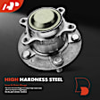 APHB0893 2x Rear Wheel Bearing & Hub Assembly